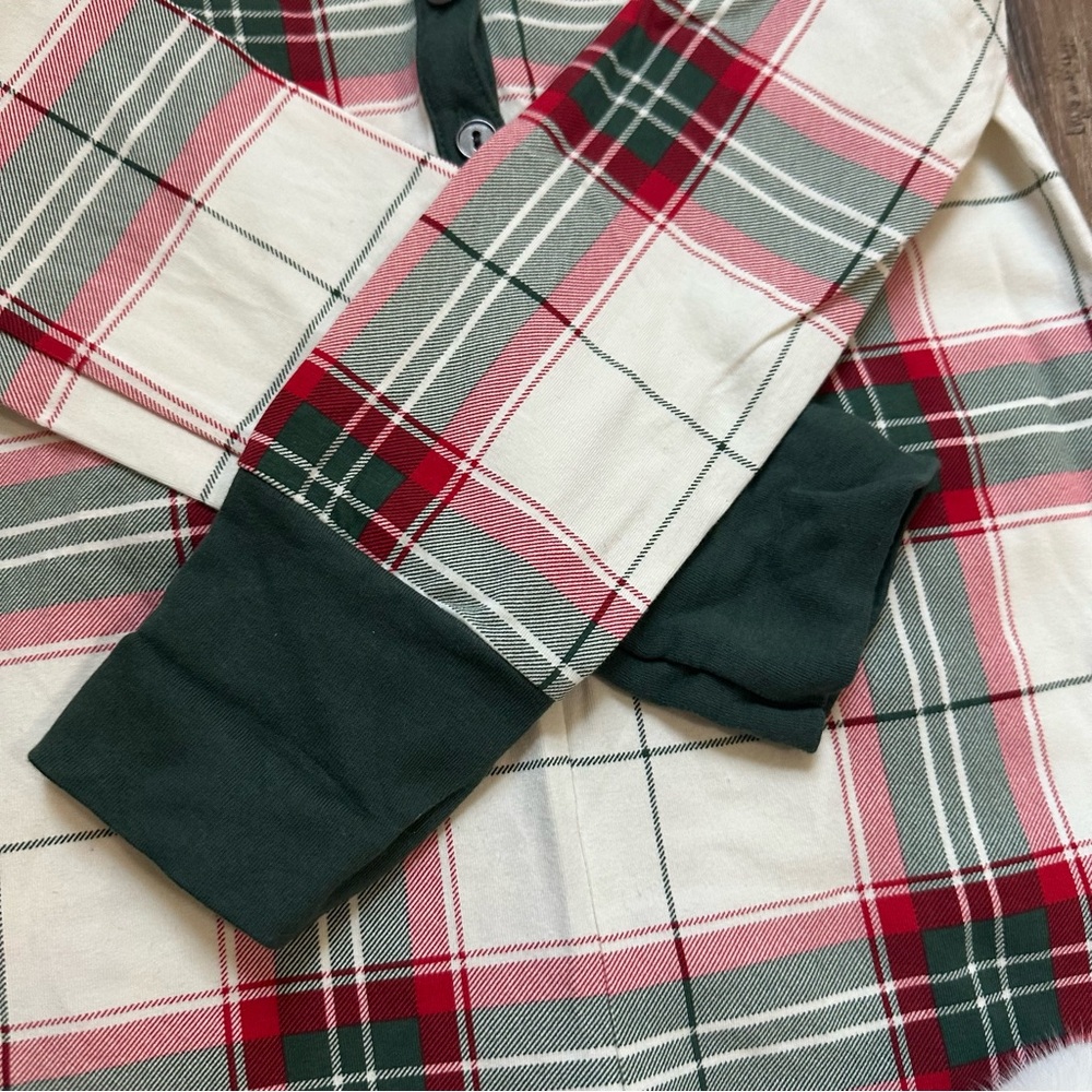 ADULT Hearth & Hand Magnolia Plaid One-Piece Pajama, Christmas,‎ Holidays, XS - Picture 6 of 16